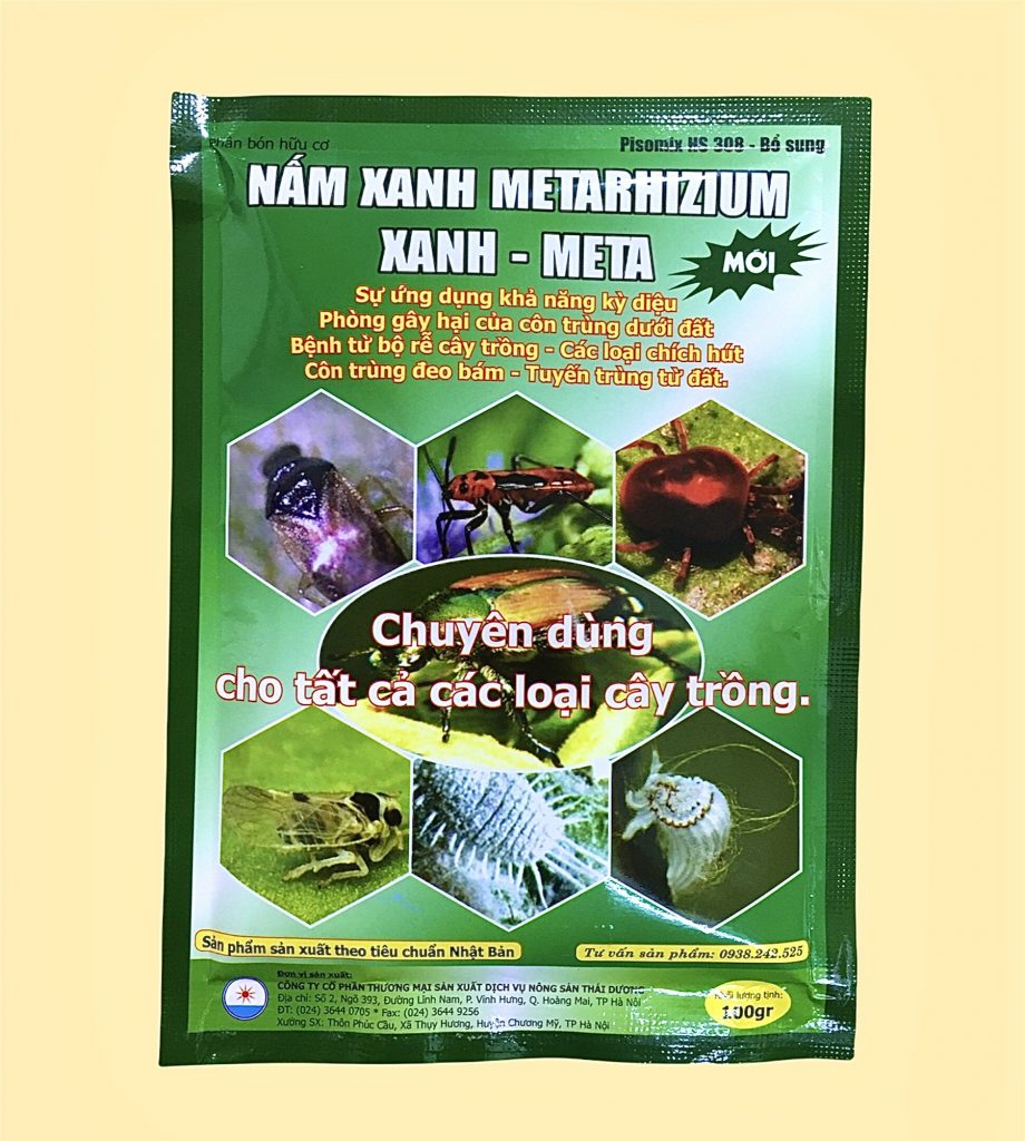 Chế phẩm nấm xanh Meta