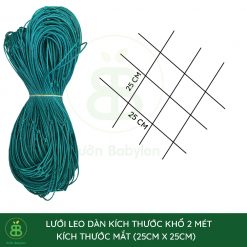 kích-thước-lưới-làm-dàn-leo-bầu,-bí,..màu-xanh-(25x25)cm