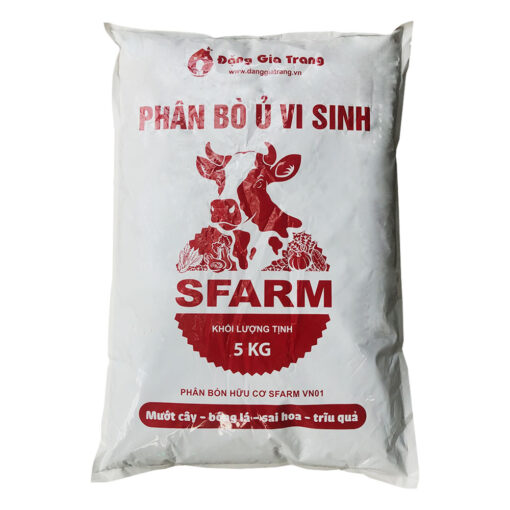 Phân bò ủ vi sinh sfarm 5kg